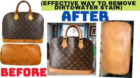 water stain removal Louis Vuitton